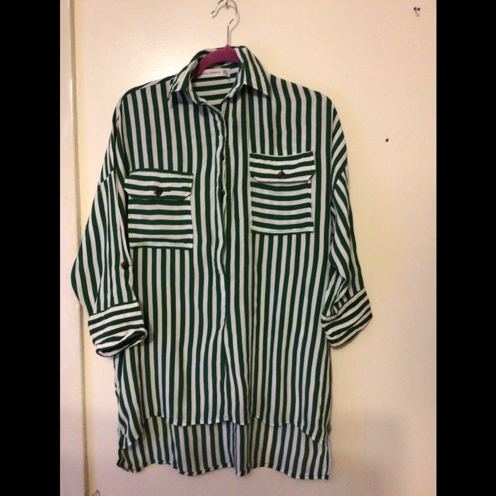 Faithfull The Brand high low blouse